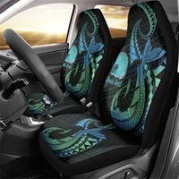Personalised Hawaii Kure Atoll Car Seat Cover Holaniku Coral Reef with Polynesian Tribal LT9 - Polynesian Pride