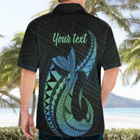 Personalised Hawaii Kure Atoll Hawaiian Shirt Holaniku Coral Reef with Polynesian Tribal LT9 - Polynesian Pride