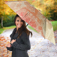 Hawaii Sweat Pink Ombre Umbrella Aloha Tribal Pattern - Polynesian Pride