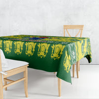 Cook Islands Christmas Tablecloth Santa Beach Meri Kiritimiti LT9 - Polynesian Pride
