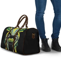 Rugby Cook Islands Avaiki Travel Bag Black Kuki Airani Tribal Maori Inspired LT9 - Polynesian Pride