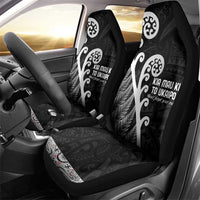 Kia Mau Ki To Ukaipo Car Seat Cover Te Reo Maori Koru Fern Art LT9 - Polynesian Pride