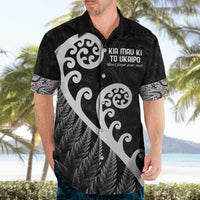 Kia Mau Ki To Ukaipo Hawaiian Shirt Te Reo Maori Koru Fern Art LT9 - Polynesian Pride