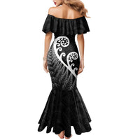 Kia Mau Ki To Ukaipo Mermaid Dress Te Reo Maori Koru Fern Art LT9 - Polynesian Pride