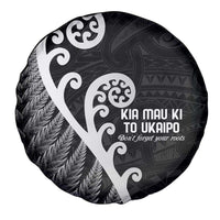 Kia Mau Ki To Ukaipo Spare Tire Cover Te Reo Maori Koru Fern Art LT9 - Polynesian Pride