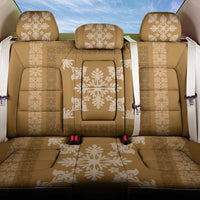 Hawaiian Quilt Block Design Back Car Seat Cover Gold Hawaii Culture Motifs LT9 One Size Gold - Polynesian Pride