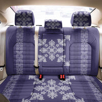 Hawaiian Quilt Block Design Back Car Seat Cover Purple Hawaii Culture Motifs LT9 - Polynesian Pride
