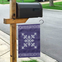 Hawaiian Quilt Block Design Garden Flag Purple Hawaii Culture Motifs LT9 - Polynesian Pride