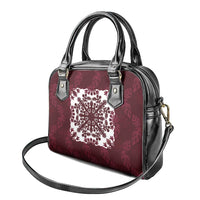 Palm Leaf Quilt Pattern Shoulder Handbag Hawaii Culture Floral - Polynesian Pride