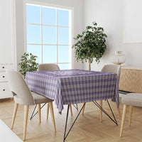 Purple Ulu Palaka Quilt Pattern Tablecloth Hawaii Culture Breadfruit - Polynesian Pride
