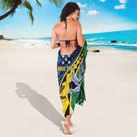 Personalised Crocodile and Shark Solomon Islands Sarong Polynesian Tribal Tattoo