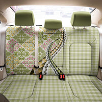 Aloha Vintage Palaka Floral Hawaiian Quilt Back Car Seat Cover Omaomao Motif LT9 - Polynesian Pride