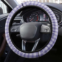 Aloha Vintage Palaka Floral Hawaiian Quilt Steering Wheel Cover Poni Motif LT9 - Polynesian Pride