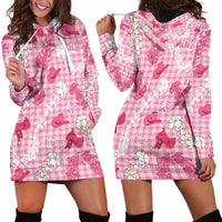 Paniolo Palaka Hawaiian Cowgirl Hoodie Dress LT9 - Polynesian Pride