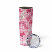 Paniolo Palaka Hawaiian Cowgirl Skinny Tumbler LT9 - Polynesian Pride