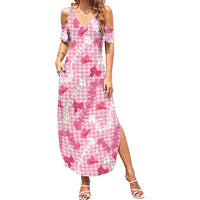Paniolo Palaka Hawaiian Cowgirl Summer Maxi Dress - Polynesian Pride