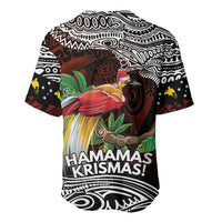 Papua New Guinea Christmas Baseball Jersey - Polynesian Pride