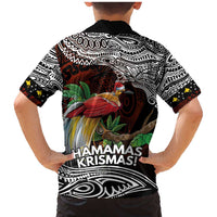 Papua New Guinea Christmas Family Matching Mermaid Dress and Hawaiian Shirt LT9 - Polynesian Pride
