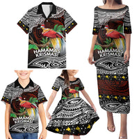 Papua New Guinea Christmas Family Matching Puletasi and Hawaiian Shirt LT9 - Polynesian Pride
