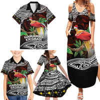 Papua New Guinea Christmas Family Matching Summer Maxi Dress and Hawaiian Shirt LT9 - Polynesian Pride