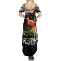 Papua New Guinea Christmas Family Matching Summer Maxi Dress and Hawaiian Shirt LT9 - Polynesian Pride