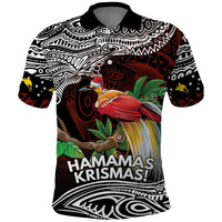 Papua New Guinea Christmas Polo Shirt - Polynesian Pride