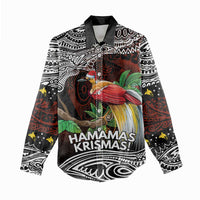 Papua New Guinea Christmas Women Casual Shirt - Polynesian Pride