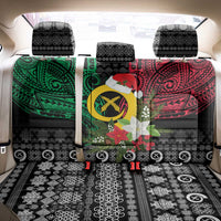 Vanuatu Pig's Tusk Meri Krismas! Back Car Seat Cover Vanuatuan Ancient Art Spirit LT9 - Polynesian Pride