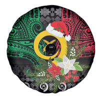 Vanuatu Pig's Tusk Meri Krismas! Spare Tire Cover Vanuatuan Ancient Art Spirit LT9 - Polynesian Pride
