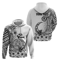 Ia Orana Tahiti Personalised Hoodie French Polynesia Hook Tattoo Special White Color LT9