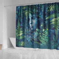 New Zealand Matariki Tupuanuku Shower Curtain Te W o te Hauhake LT9 - Polynesian Pride
