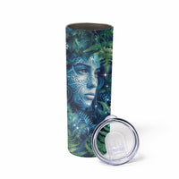 New Zealand Matariki Tupuanuku Skinny Tumbler Te W o te Hauhake LT9 - Polynesian Pride