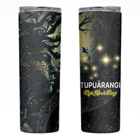 New Zealand Matariki Tupuarangi Skinny Tumbler Ng Kai o te Rangi LT9 Art - Polynesian Pride