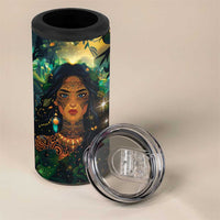 New Zealand Matariki 4 in 1 Can Cooler Tumbler Rongo Mori Wellbeing and Good Luck LT9 - Polynesian Pride