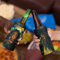 New Zealand Matariki 4 in 1 Can Cooler Tumbler Rongo Mori Wellbeing and Good Luck LT9 - Polynesian Pride