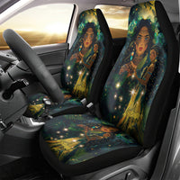 New Zealand Matariki Car Seat Cover Rongo Mori Wellbeing and Good Luck LT9 - Polynesian Pride