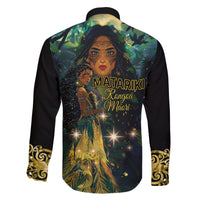 New Zealand Matariki Family Matching Short Sleeve Bodycon Dress and Hawaiian Shirt Rongo Mori Wellbeing and Good Luck LT9 - Polynesian Pride