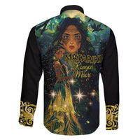 New Zealand Matariki Family Matching Tank Maxi Dress and Hawaiian Shirt Rongo Mori Wellbeing and Good Luck LT9 - Polynesian Pride
