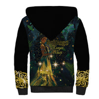 New Zealand Matariki Sherpa Hoodie Rongo Mori Wellbeing and Good Luck LT9 - Polynesian Pride