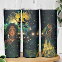 New Zealand Matariki Skinny Tumbler Rongo Mori Wellbeing and Good Luck LT9 - Polynesian Pride