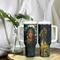 New Zealand Matariki Tumbler With Handle Rongoā Māori Wellbeing and Good Luck