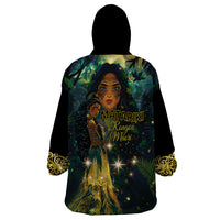New Zealand Matariki Wearable Blanket Hoodie Rongo Mori Wellbeing and Good Luck LT9 - Polynesian Pride