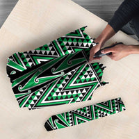 New Zealand Maori Niho Taniwha Umbrella Kakariki Mangopare and Puhoro Pattern - Polynesian Pride