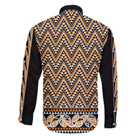 New Zealand Maori Niho Taniwha Family Matching Puletasi and Hawaiian Shirt Karaka Mangopare and Puhoro Pattern