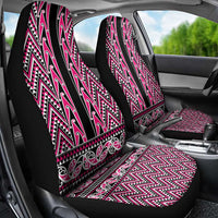 New Zealand Maori Niho Taniwha Car Seat Cover Mawhero Mangopare and Puhoro Pattern LT9 - Polynesian Pride