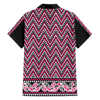 New Zealand Maori Niho Taniwha Family Matching Tank Maxi Dress and Hawaiian Shirt Mawhero Mangopare and Puhoro Pattern LT9 - Polynesian Pride