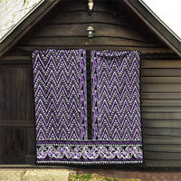 New Zealand Maori Niho Taniwha Quilt Waiporopo Mangopare and Puhoro Pattern