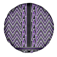 New Zealand Maori Niho Taniwha Spare Tire Cover Waiporopo Mangopare and Puhoro Pattern LT9 - Polynesian Pride