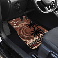 Personalised Bula Fiji 679 Car Mats Fijian Tagimoucia Masi Tapa Art LT9 - Polynesian Pride