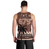 Personalised Bula Fiji 679 Men Tank Top Fijian Tagimoucia Masi Tapa Art LT9 - Polynesian Pride